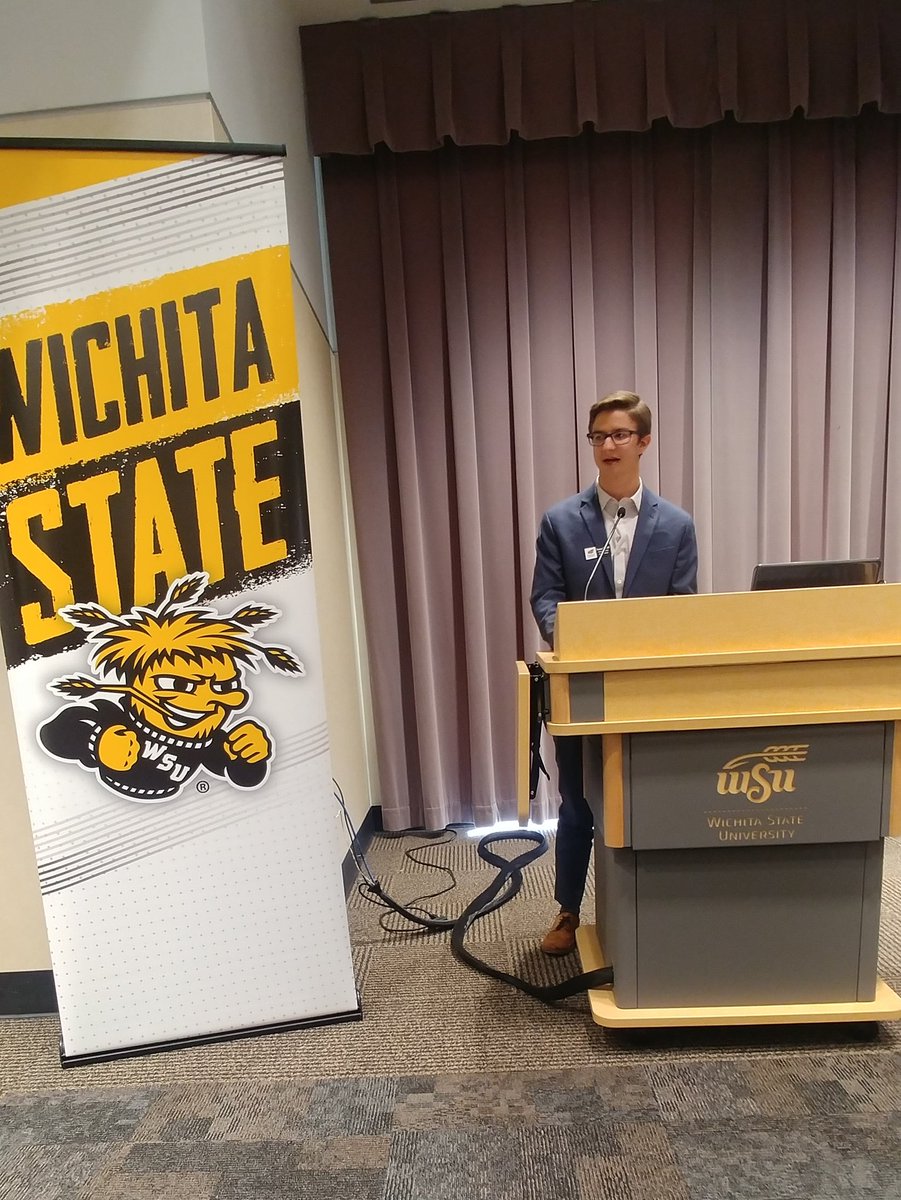 Enjoyed celebrating 🔟 new Koch Scholars! Guests heard from 1-2 punch 🥊 of Chase Koch &amp; <a href="/TommyTheSchmidt/">Tommy Schmidt</a>. Chase's advice: "Be a learning lunatic!" (i.e., use tech/resources to always learn &amp; better yourself!). Winners receive 💲3️⃣0️⃣0️⃣0️⃣0️⃣ to study engineering/biz <a href="/WichitaState/">Wichita State</a>.