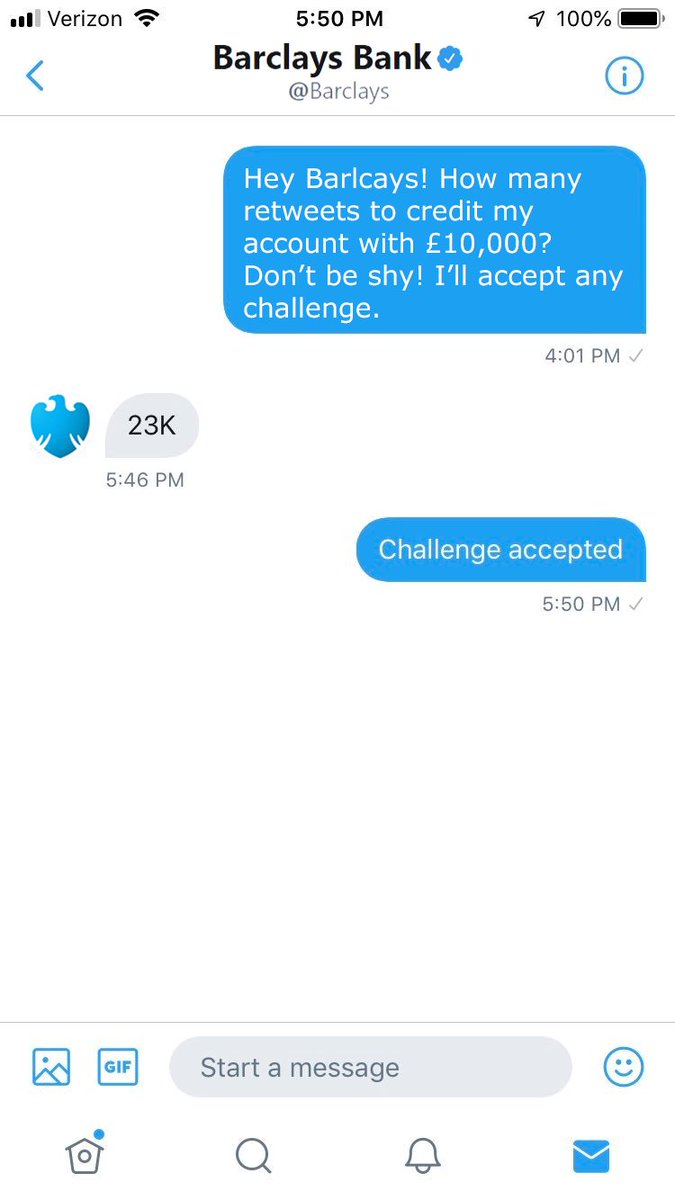 AngelicUpstarta's tweet photo. Ok, you gotta help me out here! Please retweet! So @Barclays do this! I need 23k retweets! https://t.co/Fv0eZ48o4S