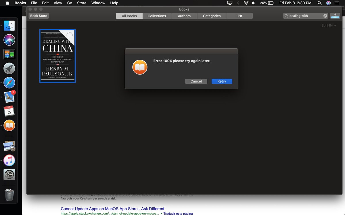kushenmicafe's tweet image. The new OS #Mojave 10.14 IS BEYOND TERRIBLE. It is not compatible with former printers, keeps "thinking" when loading rich media websites and does not allow to download books. HELP @AppleSupport @AppleBooks . Error 1004 books. #AngryCustomer #Apple