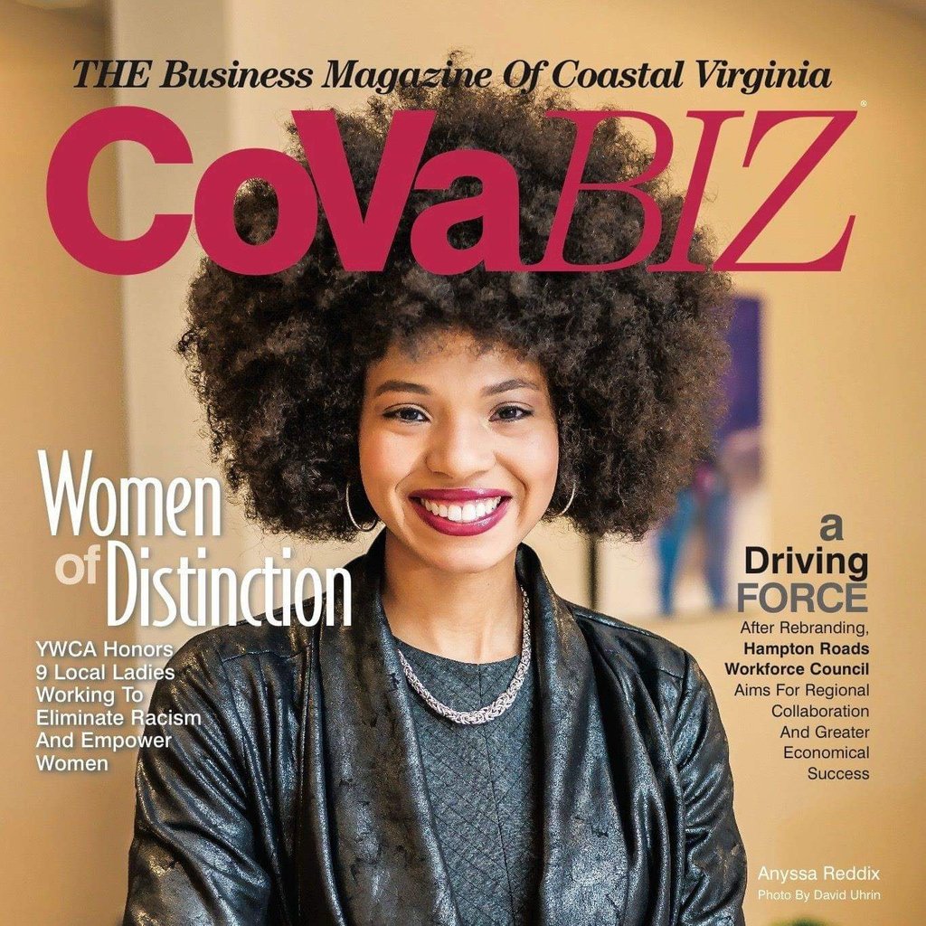 EnvisionLeadGro's tweet photo. #FeatureFriday Today we are featuring the one and only Anyssa Reddix! Anyssa is the Program Manager for Envision Lead Grow, and she was recently featured in CoVaBiz magazine for the YWCA Woman On the Rise Award! #GirlBoss #WomanOnTheRise #Entrepreneur #YoungEntreprenuer https://t.co/DSUyPrSmuj