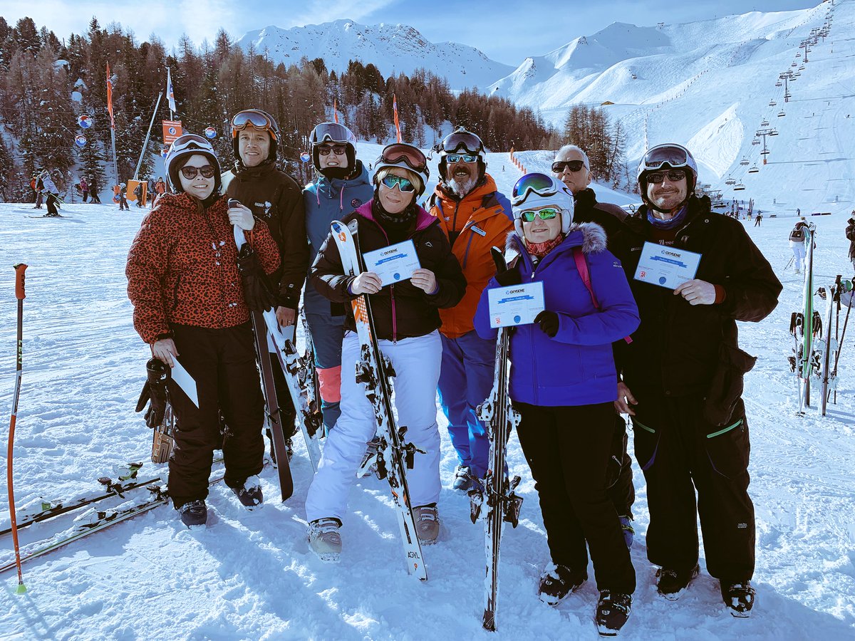 SelinaCorbey's tweet photo. Well today I graduated from ski school โ๏ธ๐ฟ๐คฉ #laplagne #skischool #biggestchallengeyet #yeyme๐ชx https://t.co/kY2E9A3AZD