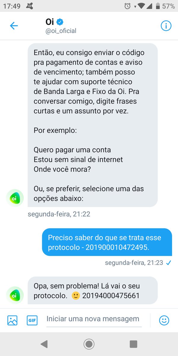aluisionl's tweet photo. É assim que a @oi_oficial trata o seus clientes.... Lamentável! https://t.co/2E1xuVTa7N