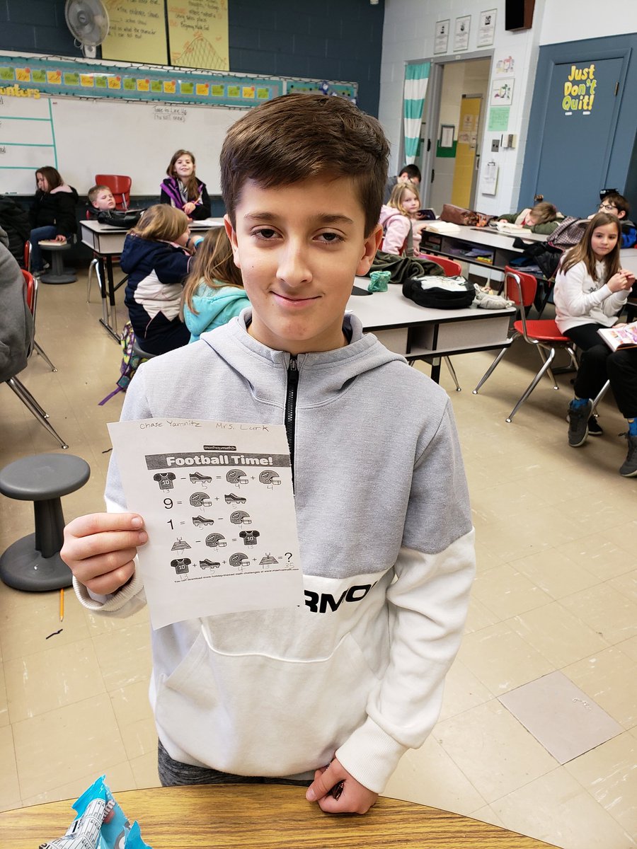 cafallert's tweet photo. Friday Math Callenge Winner of this week! #BeADragonSGEL @renee_yamnitz https://t.co/Q1PiDEW1e7