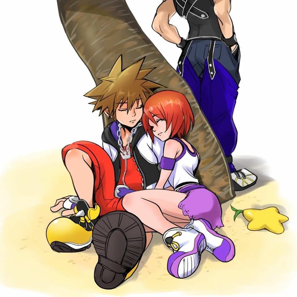 ServoKamen's tweet image. #SORA #Kairi #Sokai #kingdomhearts #kingdom_hearts #Disney #SquareEnix #cute #love #fanart