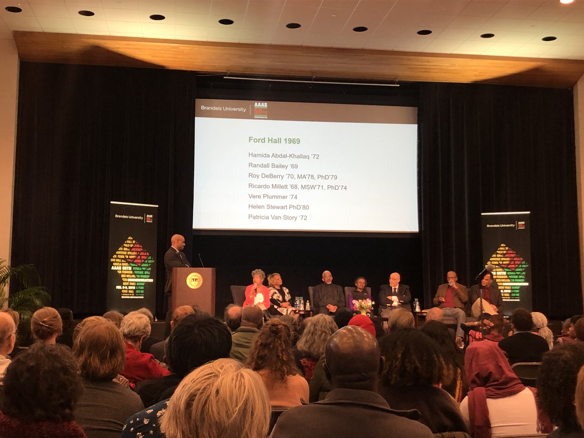 Jaydev_'s tweet photo. 50 years ago, students demanded that Brandeis University honor the humanity and scholarship of African and African American studies with a department. Six years ago, I graduated from that department. It lives on in dynamism and power. It must. #AAAS50 https://t.co/EHYoVSxkLP
