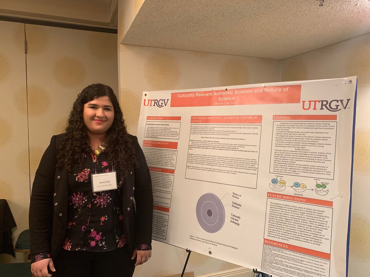 Groves01Groves's tweet image. #UTeachRGV grad. presenting at the #RGVSTEMED conf.!  2nd year teacher and already in the doctoral program at #UTRGV!
