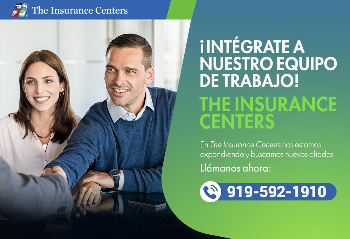 TheInsuranceCe1's tweet photo. THE INSURANCE CENTERS
¡Integrate a nuestro equipo de trabajo!

Llámanos ahora: 919-592-1910

#TheInsuranceCenters #LosCentrosDeSeguros #Seguros #TrabajaEnEquipo #TrabajaConNosotros #CarolinaDelNorte #Raleigh https://t.co/QOnzkkH3Nf