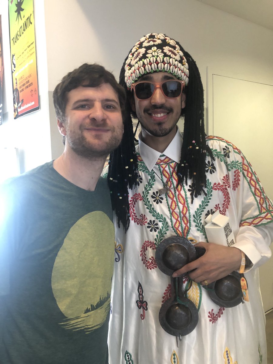 Homies 🇲🇦🇺🇸 <a href="/RealSnarkyPuppy/">Snarky Puppy</a> and <a href="/InnoveGnawa/">@InnovGnawa</a>