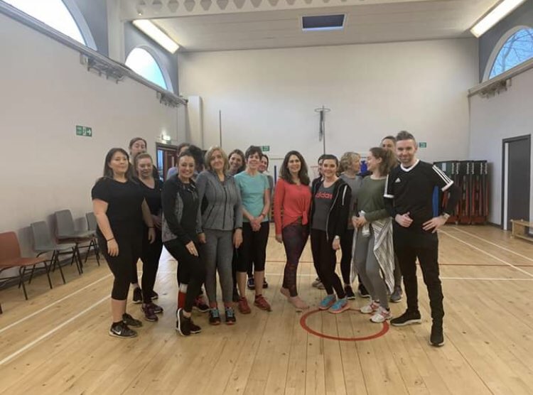 CorpusChristi_K's tweet photo. Smiling and happy staff after their introduction to #ChakraDancing as part of yesterdays🌈#ChildrensMentalHealthWeek2019 People &amp; relationships are key to a happy school! @Place2Be @Place2BeScot Thankyou to the mindful Margaret Langmuir for the unique opportunity! #ItsOkNotToBeOk https://t.co/8qclCCGPLc