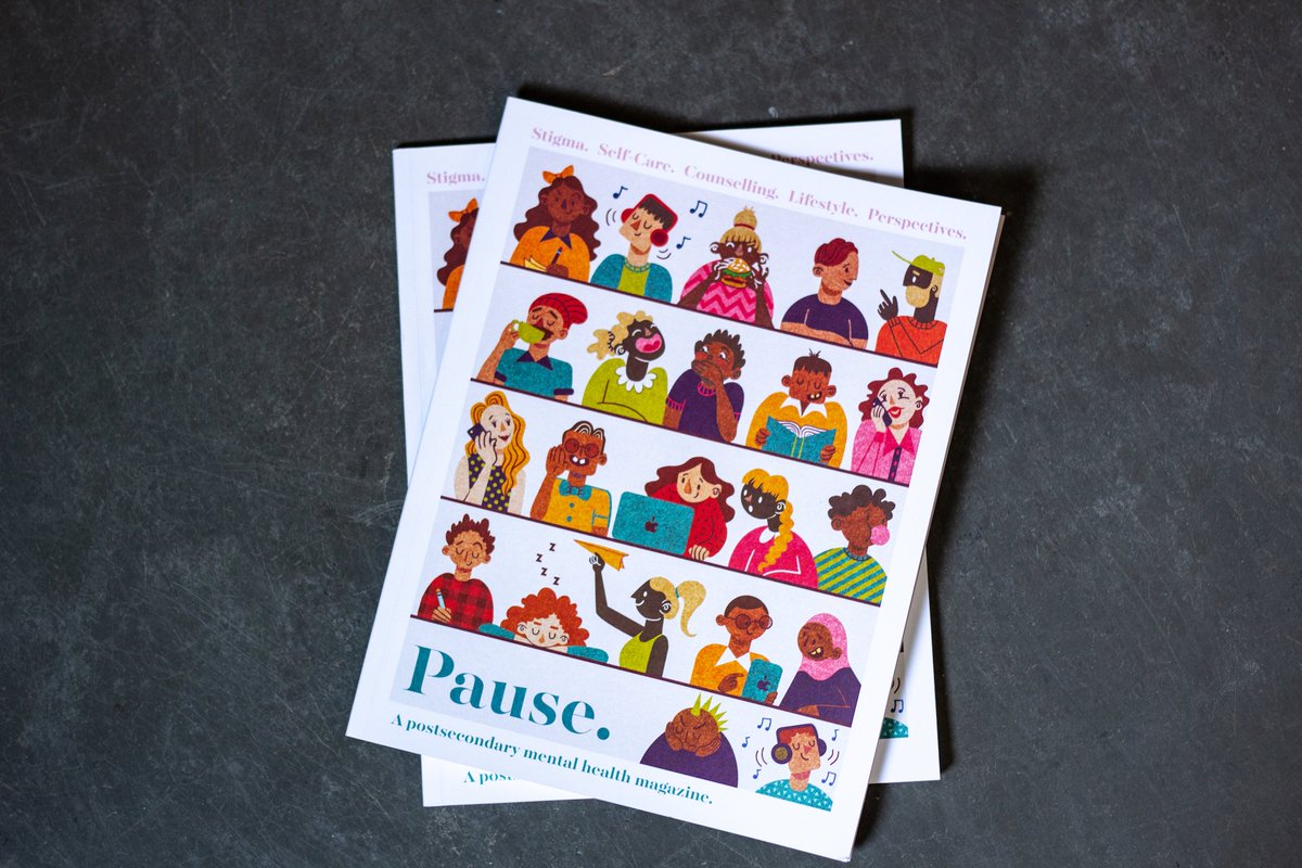 Hey Sheridan, <a href="/Pause_Magazine/">Pause. Magazine</a> is now available at all 3 campuses for pick-up. If you'd like to pick up your copy of this postsecondary mental health magazine, created by the Jack. org club, check them out on Instagram at: pause.mentalhealth to find out where 📖 #DiscoverClubs