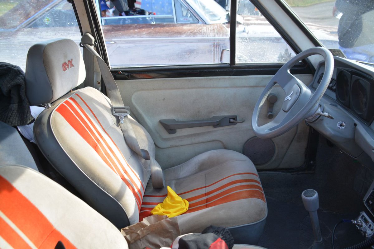 24hoursoflemons's tweet image. The Yugo GVX got the big-block (1.6-liter) engine, body kit, and an extra gear, but the seats are where the real money is.

#Yugo #GVX #YugoGVX #RetreatFromMoscow #LemonsRally #HellOnWheels #RoadTrip #Hoopties #WinterRally #Rally #Rallying #LemonsWorld #Lemons #24HoursOfLemons