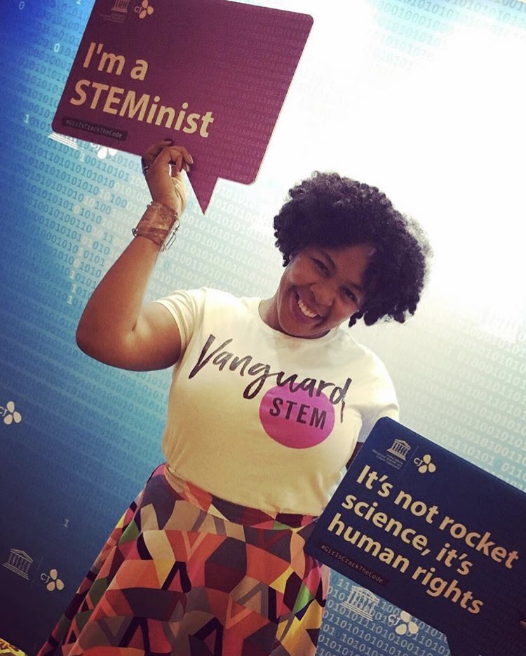 VanguardSTEM's tweet photo. If you plan to attend #AAASmtg be sure to catch our founder & host @JedidahIslerPhD in a talk about #VanguardSTEM . She will also be featured on a panel alongside of another member of our village @moefeliu ! Sunday Feb. 17th @ 3:30-5:00pm in the Thurgood Marshall Ballroom https://t.co/UnN3076DR9