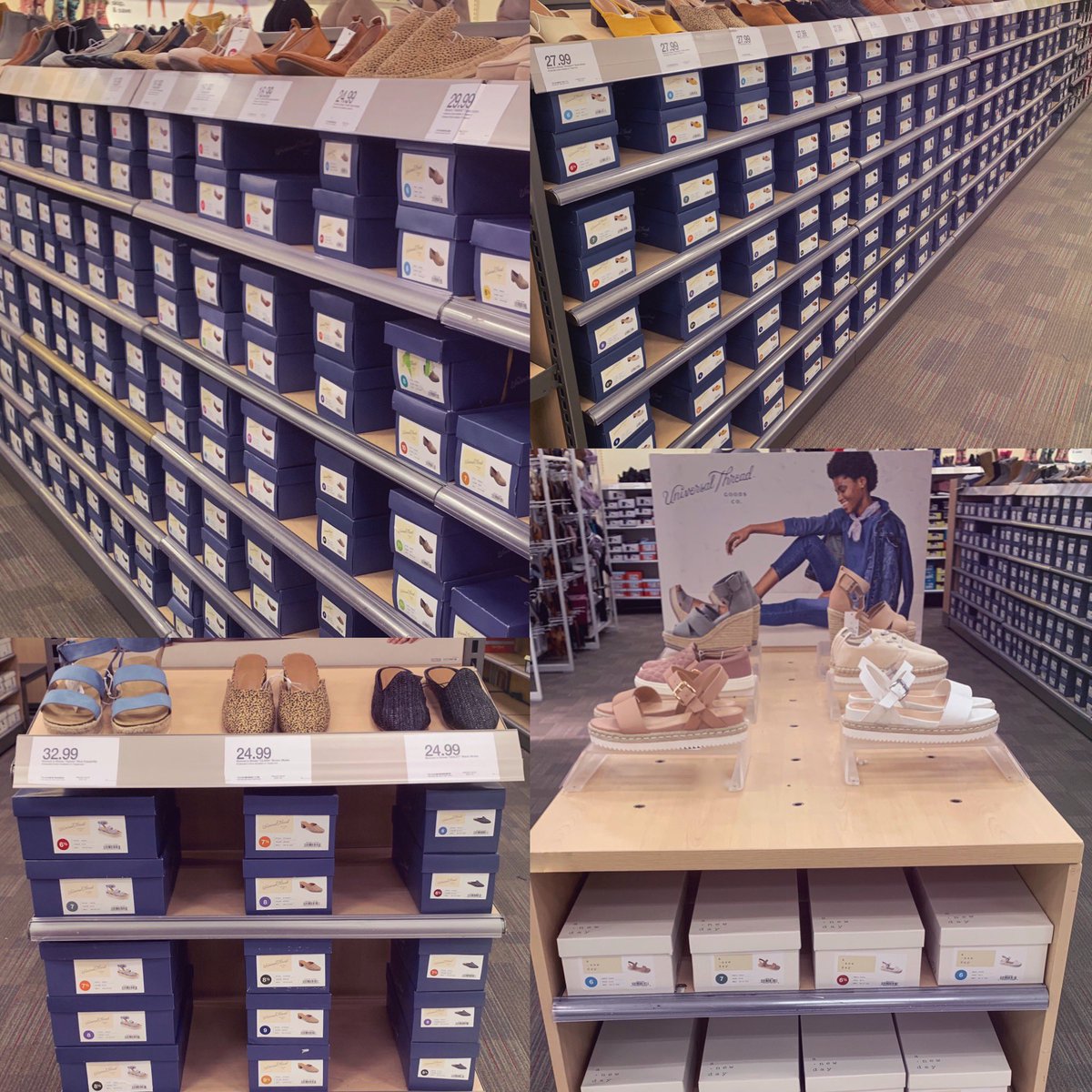 SO PROUD of my Style Team! Elevating shoe visual merchandising standards at T2790! Jumping into spring with style!
#UniversalThreads #ANewDay 
#Target #T2790 #VisualMerchandising #Standards #Shoes #StyleAtTarget 
<a href="/JeneeNaylor/">Jenee Naylor</a> @CaraStouffer @ColonJosian