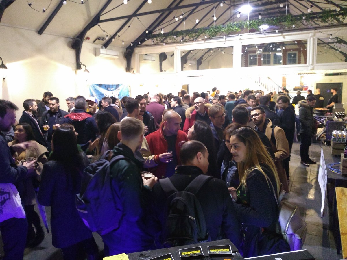 STOKEY!! Friday night session in full swing <a href="/stokeybeer/">Stokey Beer Fest</a>