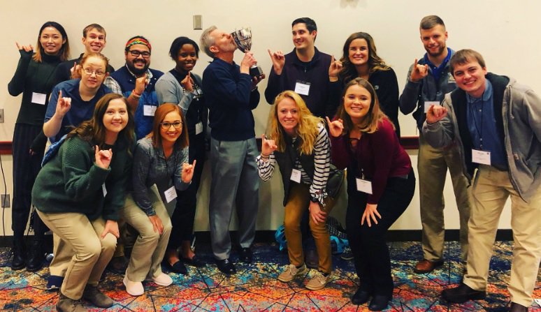 ESU_HPER's tweet photo. Huge shout out to our Recreation students for winning the major award of best student attendance at the @KSRecParkAssn conference this week!! Way to go! 🎉💪 #hperstrong @emporiastate @TTC_ESU @TTC_Dean @ESUrecreation https://t.co/VxK2mV1eZl