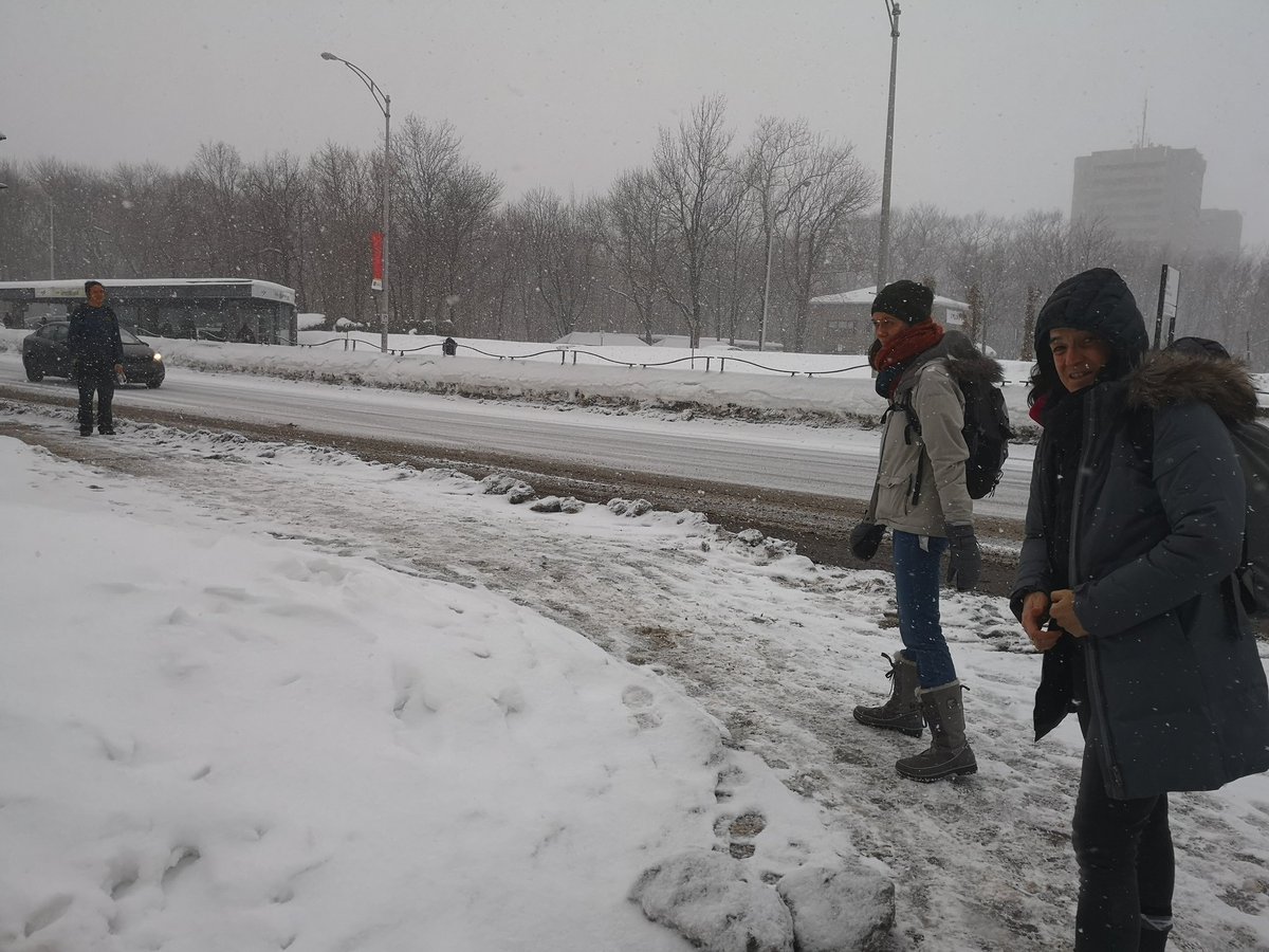guichard_sophie's tweet photo. Fin de la #LavalDesignLab, on quitte @universitelaval sous la neige. @DPaquelin merci pour cette superbe semaine inspirante et éprouvante ! Merci à tous les acteurs @LearningLabNet @FabPeda @U_LabInnov @PARILab3E pour ce beau travail collaboratif ! À surtout très vite 👍 https://t.co/bdb5jxhLNl