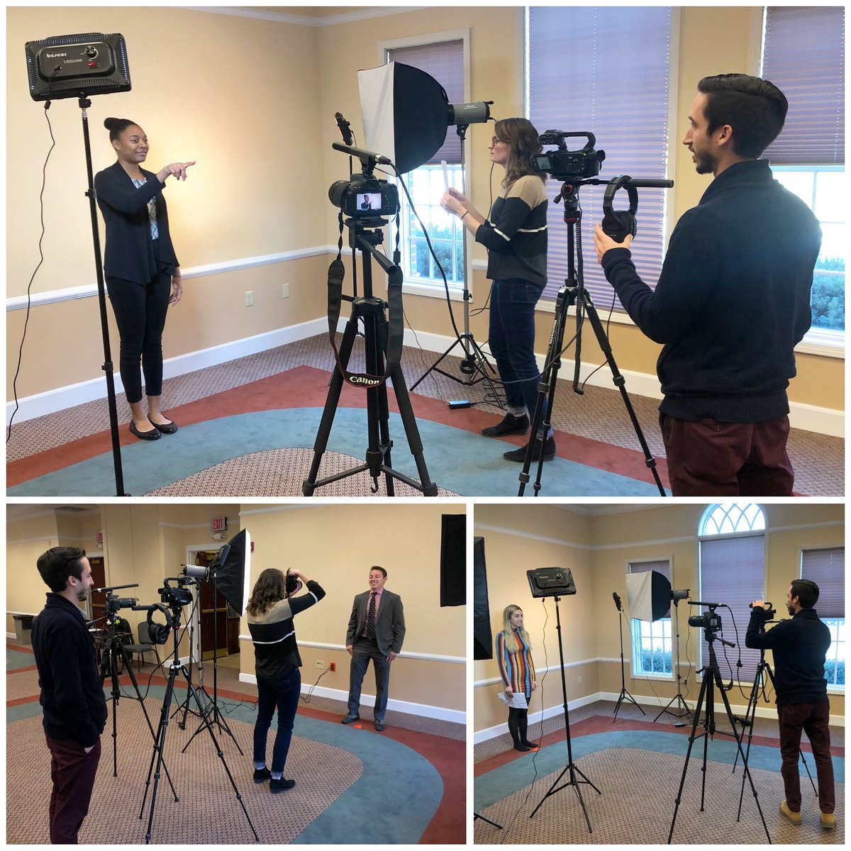 HanoverCollege's tweet photo. And that's a wrap! Over 25 #Hanover2019 students have pitched themselves for the annual Hire Hanoverians project. Keep a lookout for the launch of the website, coming soon ๐ซ #thatsthebeautyofHanover #HanoverCollege #HireHanoverians https://t.co/sXaauv0GaL