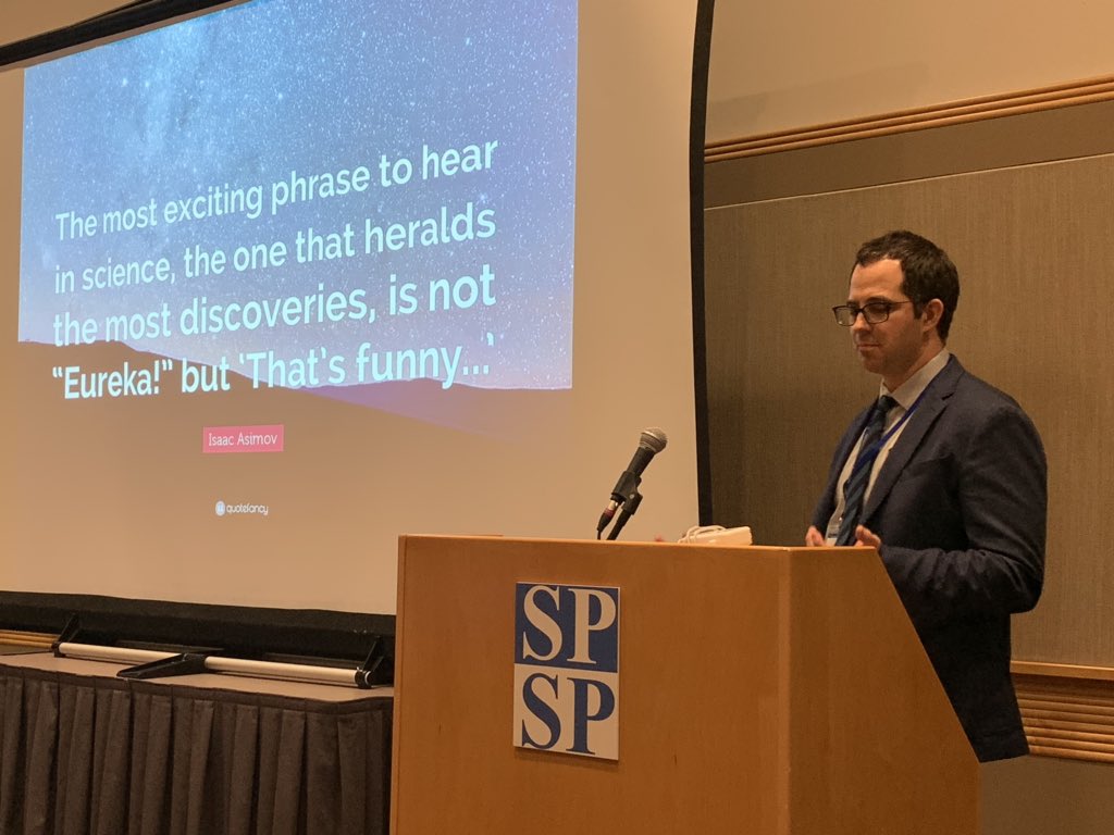 Galindes's tweet image. Embracing failure 
@jayvanbavel 

#SPSP2019 
#AcademicLife