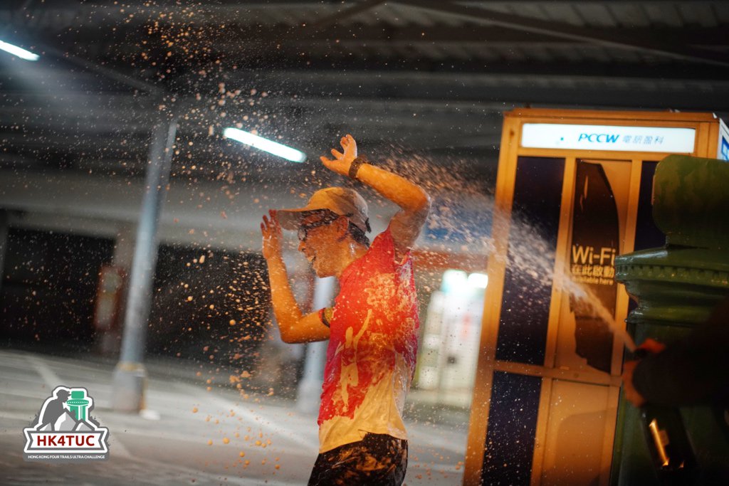 Leon Jiang Liang Jun 蒋良君 🇨🇳 survives the 2019 #HK4TUC in a time of 66:52 📷 Vincent Chan @vinvincent . . . #ultrarunning #ultramarathon #hongkong #trailrunning #maclehose #wilson #hongkongtrail #lantau #breaking60 #muiwo #muiwoferrypier