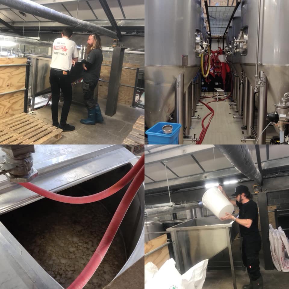 Another Brew in the tanks... 
@gipsyhillbrew and @toolbeer got together this week to make another collab for #citizensofeverywhere 
@ThirstyCamb #thirstycambridge #thirstycoe