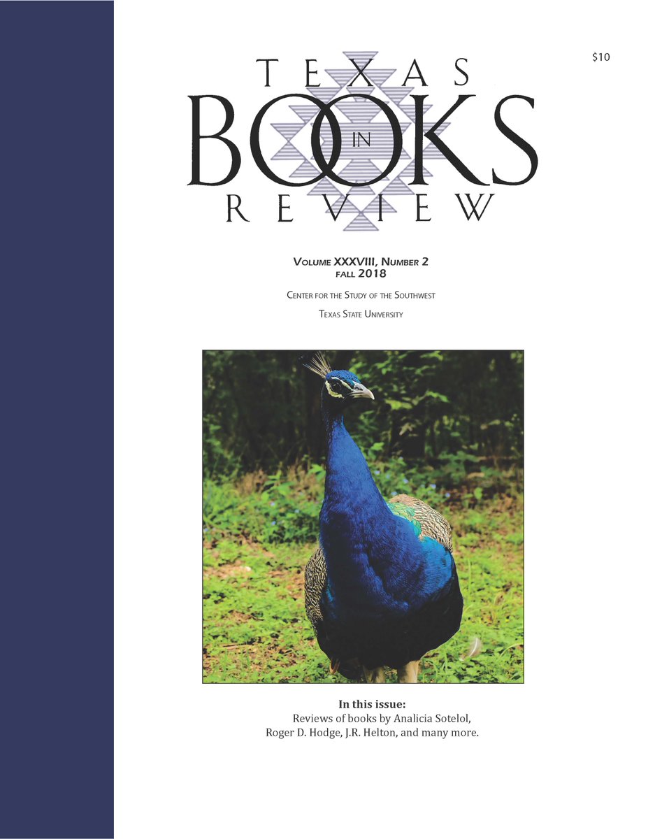 The latest issue of Texas Books in Review is now live!
tbr.txstate.edu #texas #books #texaswriters