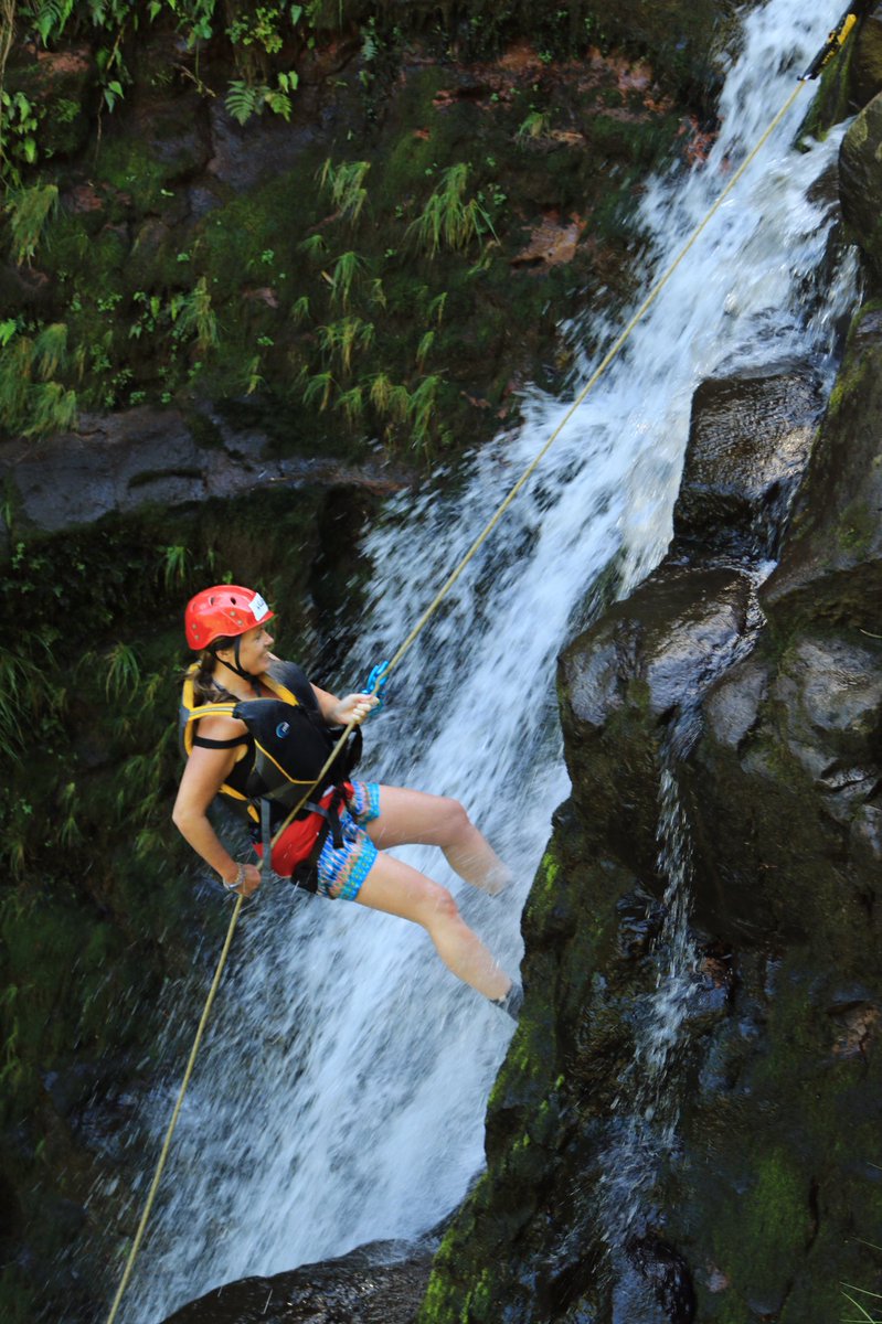 helen_collis's tweet photo. Fun in #maui #waterfallrappelling #hawaii https://t.co/q1LNhYzZOv