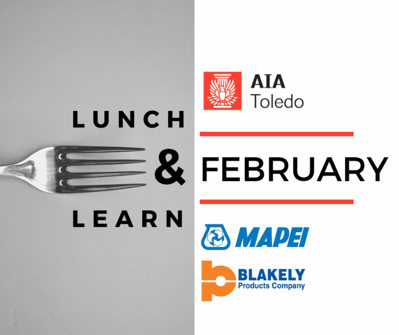 Register to attend our February Lunch &amp; Learn with MAPEI &amp; Blakely Products conta.cc/2ScVEcH