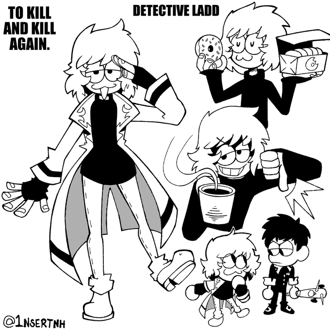 Detective Ladd, Coyote's work buddy 