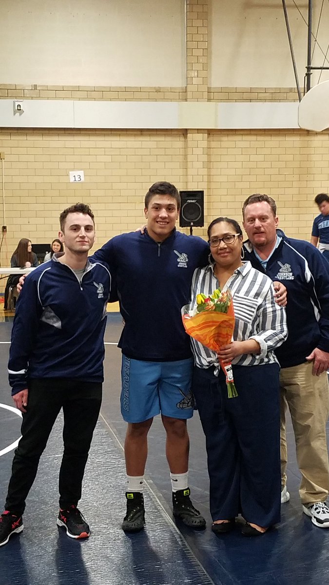 Congrats to Sebastian Iakouchevitch on ALJ Wrestling Senior Night...what a great career...Good luck the rest of the season and GO Crusader Nation!!!