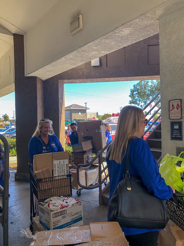 unacuhcp's tweet photo. In Oct 2018, KSDHCPA began a collection drive to benefit @FamilyHealthSD: San Diego org that provides affordable, high-quality healthcare & support services to low-income & medically underserved communities. On Thurs they delivered the donations! #BeyondTheBedside #NursesGiveBack https://t.co/MmG65IDrWu
