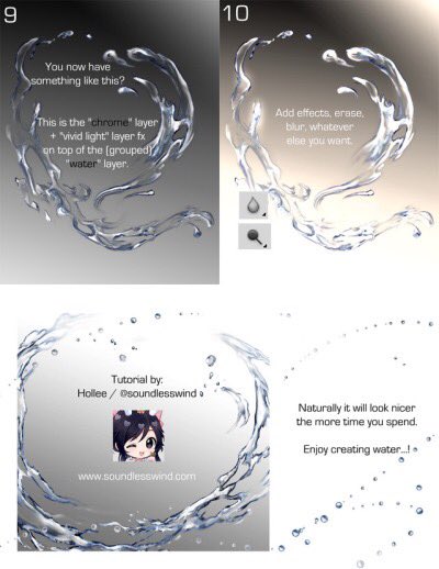 Water Rendering Tutorial by soundlesswind.com and soundlesswind on tumblr!!