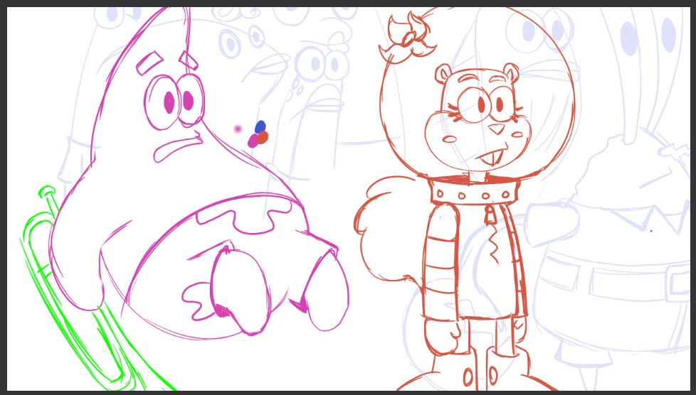 ItsSugarholic's tweet image. It begins! #bandgeeksreanimated @SpongebobCollab