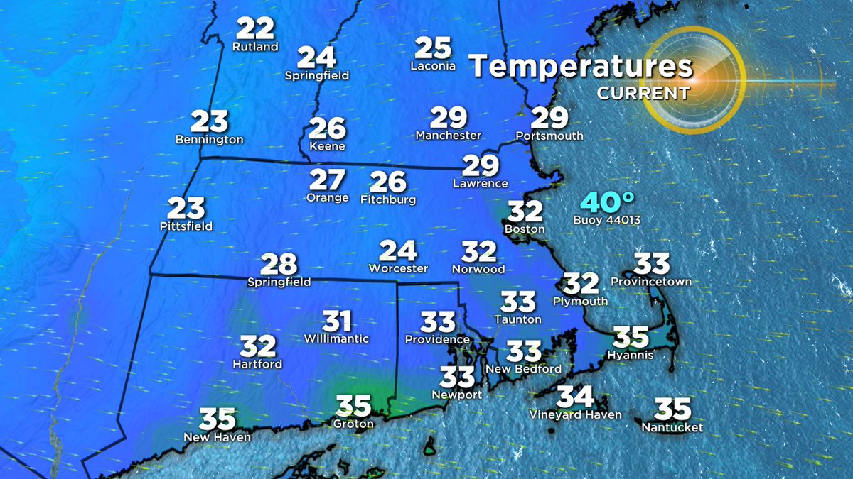 ericfisher's tweet image. Congrats, Boston. Just hit the freezing mark for the first time all week. #falsespring