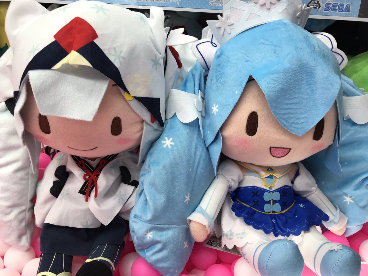 初音ミク］雪ミク スペシャルふわふわぬいぐるみ［SNOW MIKU］