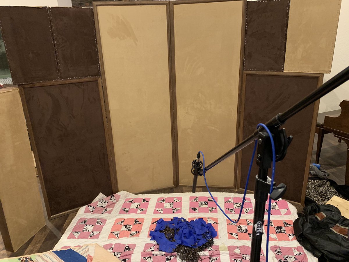 BlueCreekPro's tweet photo. Recording Foley (sound design) for the soon to be released movie  “Float Trip”. This might be becoming my favorite part of recording. 😬 
#bluecreekproduction #floattrip https://t.co/6Ke4PdrmFb
