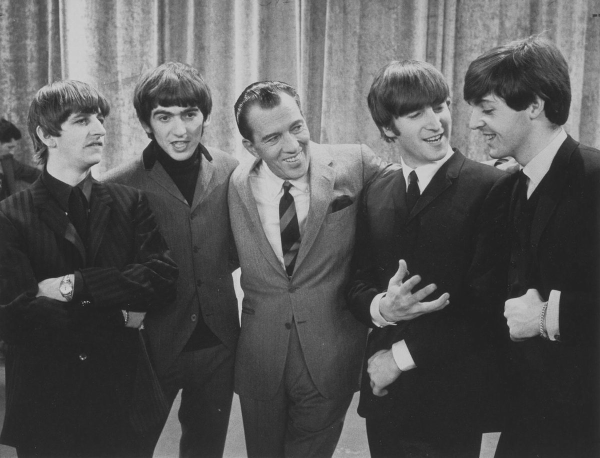 MAGNETMagazine's tweet photo. 55 years ago today, @thebeatles made their U.S. TV debut on #TheEdSullivanShow. But the 73 million viewers really tuned in to see magician #FredKaps. Read @rarariot in MAGNET on #theBeatles: https://t.co/DSoKQgX81u https://t.co/G2pF7403mN
