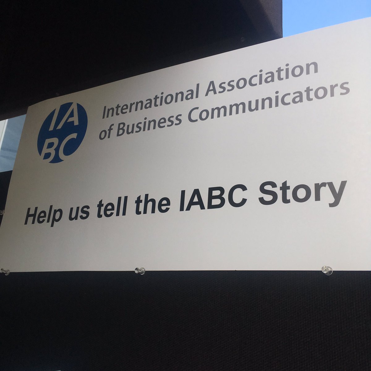 The IABC History Task Force's timeline is coming together at #IABCLI. If you're here, stop by and add to it. Or, see this week's issue of the #IABC Digest to learn more about contributing.