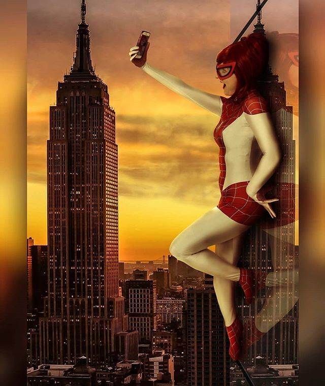 ShareMyCosplay's tweet image. Feature #cosplayer @kyberknightcosplay in this epic edit of her as #Marvel&apos;s #Spinneret! #cosplay #comicbooks
. 📷 @ghostriverphotography .
.
#spinneretcosplay #maryjanewatson #mjcosplay #spiderverse #spiderversecosplay #webhead #marveluniverse #marve… instagram.com/p/Bto9O6rjthU/