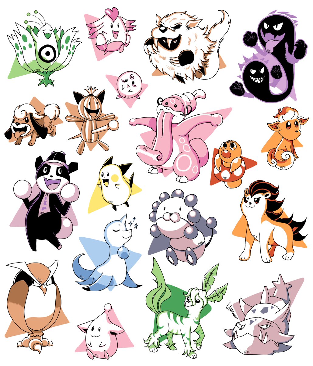 FTFTheToonist's tweet photo. (NEW) 6 months after the haitus... I did the sequel of the lost liked Pokémons (plus the first evolution of starters) from a Pokémon Gold beta, but on GB.
#Pokemon #PokemonGold #PokemonGoldBeta https://t.co/qN2EkrsQav