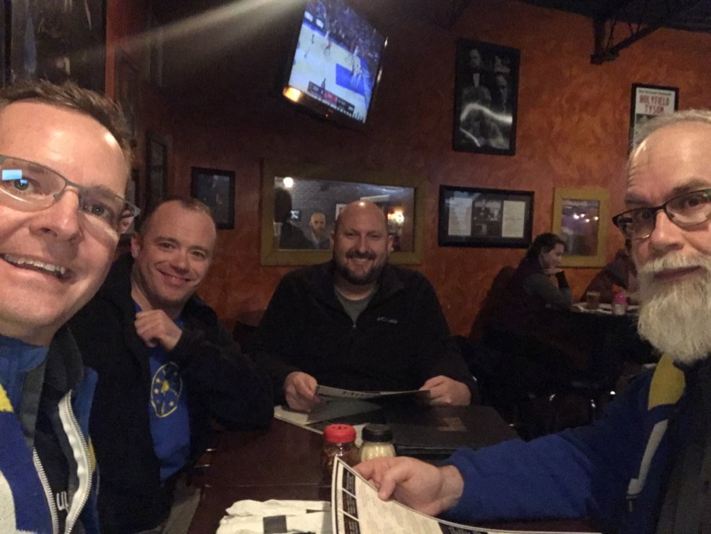 calvinhp's tweet photo. Hey #PyTennessee folks, in early and want to hang with some pythonistas? We are at Mafiaozas on 12 South https://t.co/pfefu7G1Us