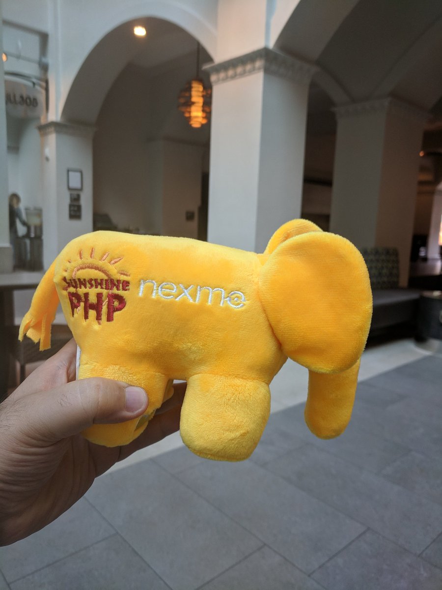 BINGO ...
Thanks <a href="/adamculp/">Adam Culp 🧗🎸🥁👨‍💻</a> for another awesome PHP conference
 #SunPHP19 , <a href="/SunShinePHP/">SunShinePHP</a>