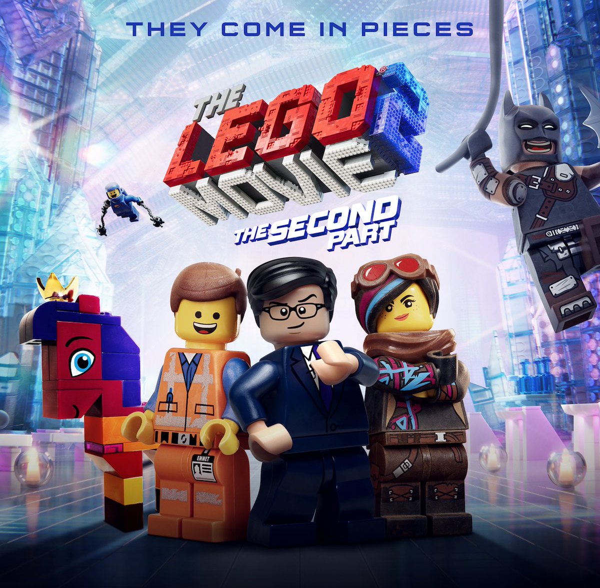 StephenAtHome's tweet image. Thank you #TheLEGOMovie2 for making me look AWESOME. #AwesomeWeek