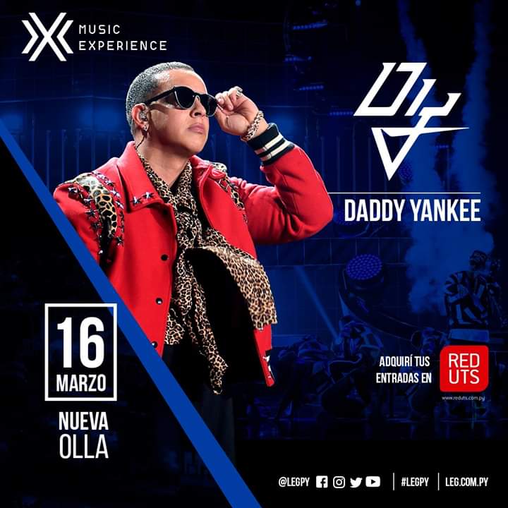 oscarMa04092432's tweet photo. Vuelve despues de casi 4 años el maximo lider @daddy_yankee a Paraguay de la mano de #LegPY sábado 16 de Marzo en la nueva olla🇵🇾 lo esperamos con ansias @DYARMY_Paraguay ..https://t.co/NZmg5PRsII https://t.co/qE7bUyRXH8