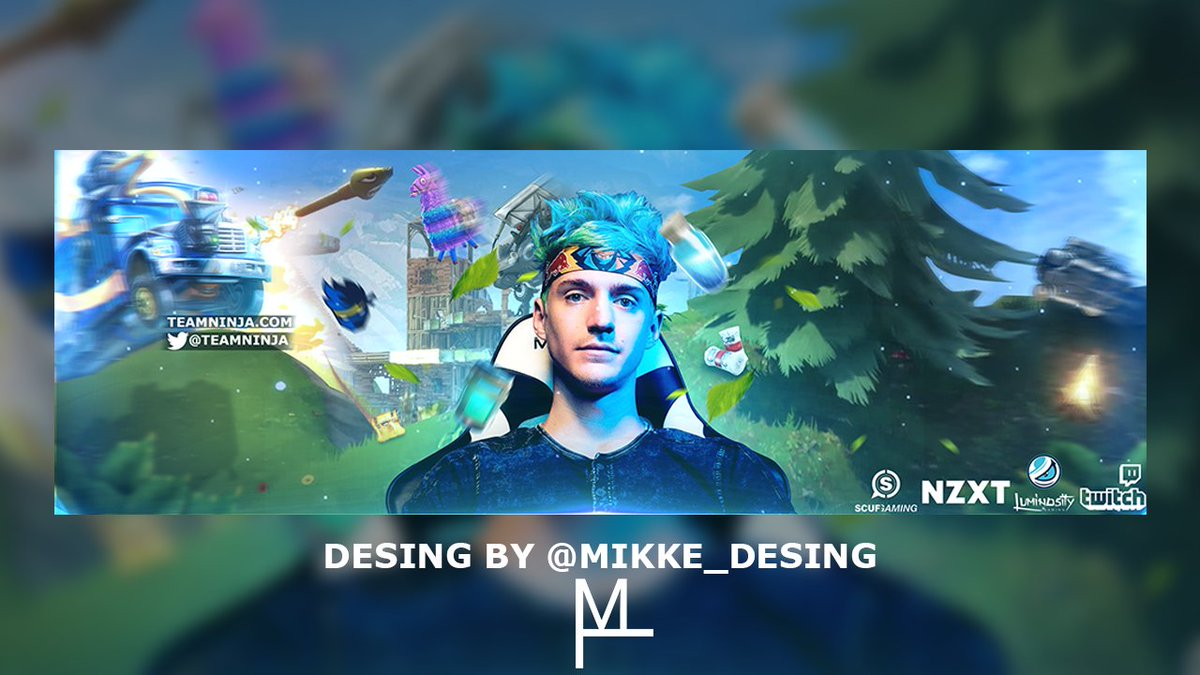 Fan Art Header For <a href="/Ninja/">Ninja</a> 
I hope you like it
todo el apoyo es apreciado 
All support is appreciated🔃❤️
Pedidos al MD📩
orders to the MD📩