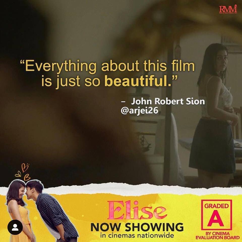 #SaveELISE 

@smcinema
@ayalamalls
<a href="/ilovesureseats/">Ayala Malls Cinemas</a>
<a href="/robmovieworld/">Robinsons Movieworld</a>
@gaisanocinema