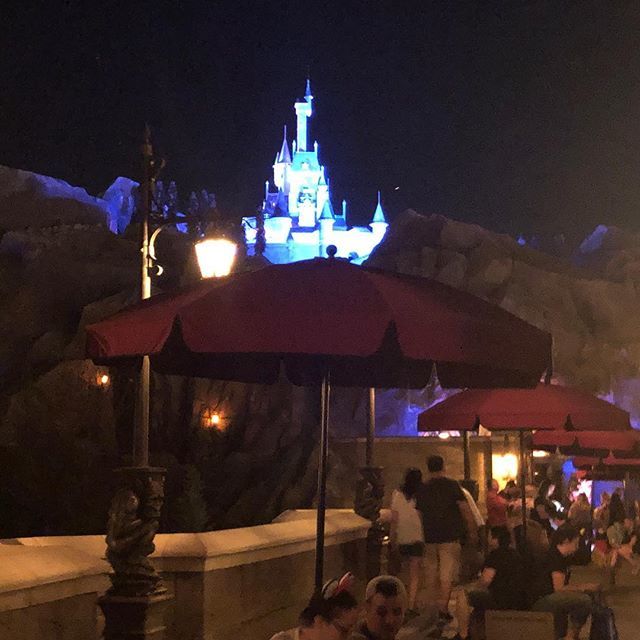 BehindThrills's tweet photo. Lets try that foreboding castle for dinner...it took us about three years of trying to get a reservation, perfect for our anniversary! #beourguest #yourdinner @waltdisneyworld https://t.co/4OKbZnCIcG https://t.co/xbc96zKrAl