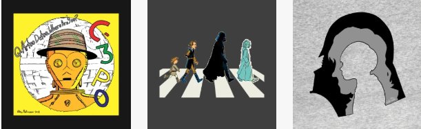 StarWarsMinute's tweet photo. We've added three new designs to our merch store, all on sale this weekend! https://t.co/UYtL9Jwl6r
#StarWars #Anakin #Devo #DarthVader #Merch https://t.co/rrqrzrpdLq