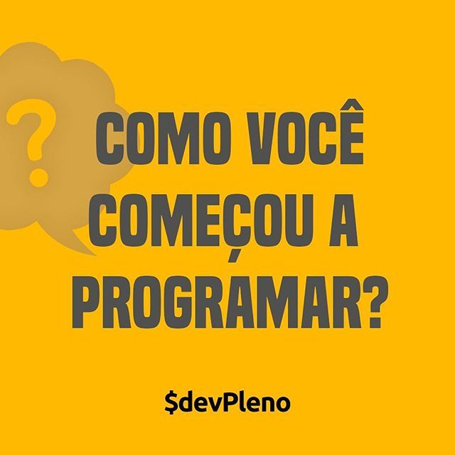devpleno's tweet image. O DevPleno quer saber: como você começou a programar? Conta pra gente nos comentários! 💬
.
.
#DevPleno #ProgramaçãodeSoftware #Software #Carreira #Tecnologia #Empreendedorismo #React #ReactBrasil #ReactNative #Developer bit.ly/2SBWorn