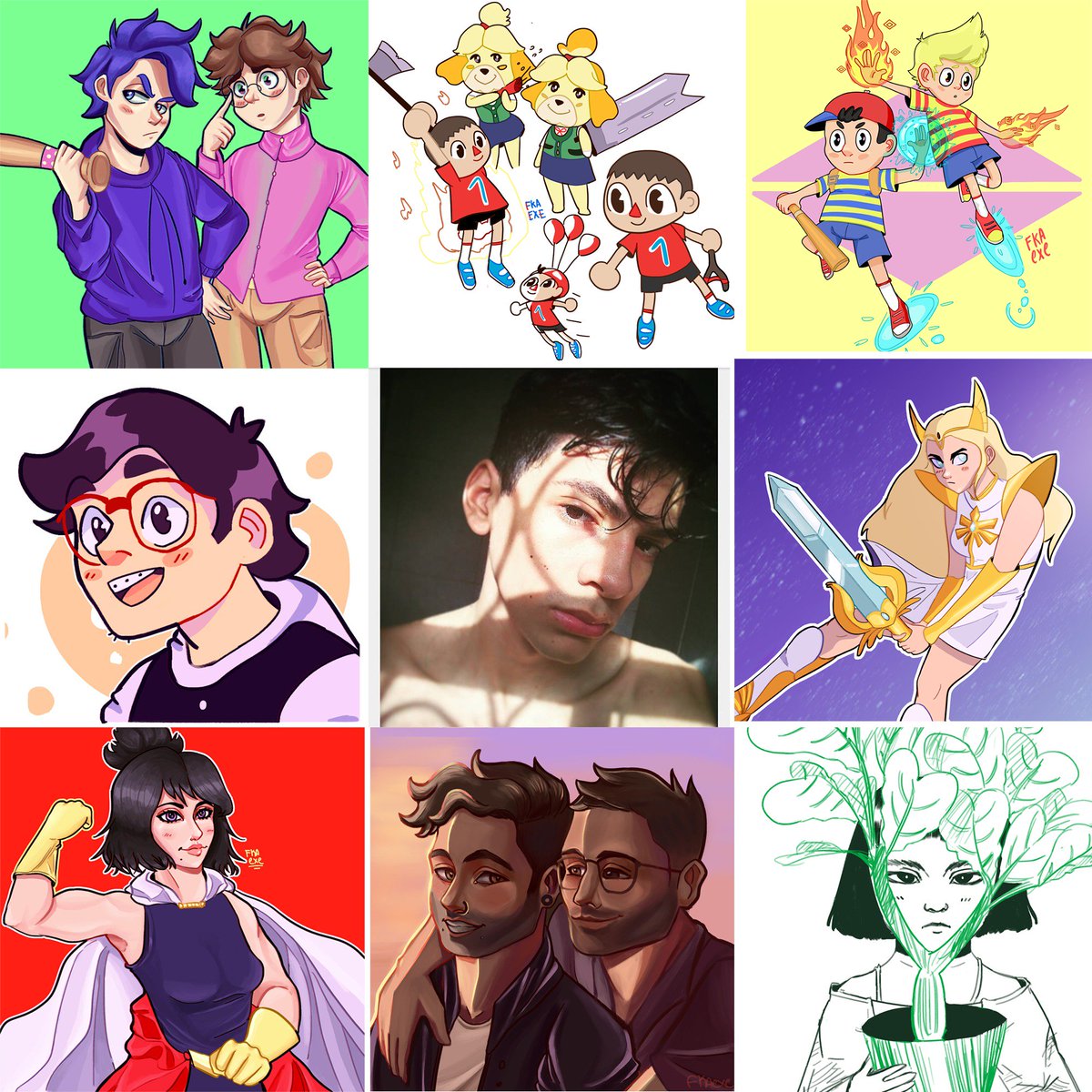 #artvsartist im joining the meme cause i really love that pic of me oh and also my art 