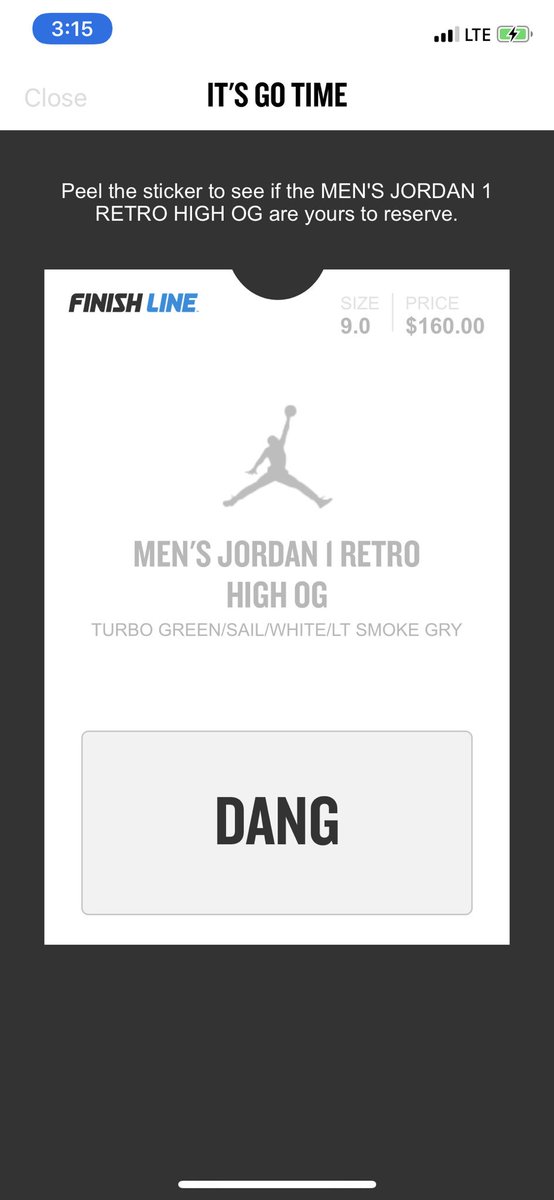 finish line raffle jordan 11